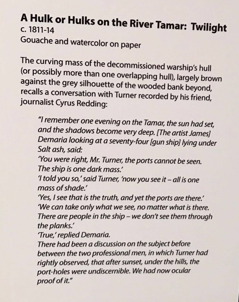 Turner10b_Blurb:AHulkOrHusksOnTheRiverTamar:Twilight1811-14